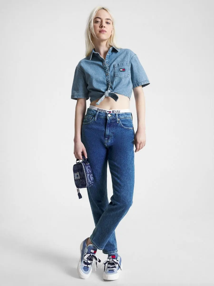 ג'ינס מאם מותן גבוהה – תמונה 3