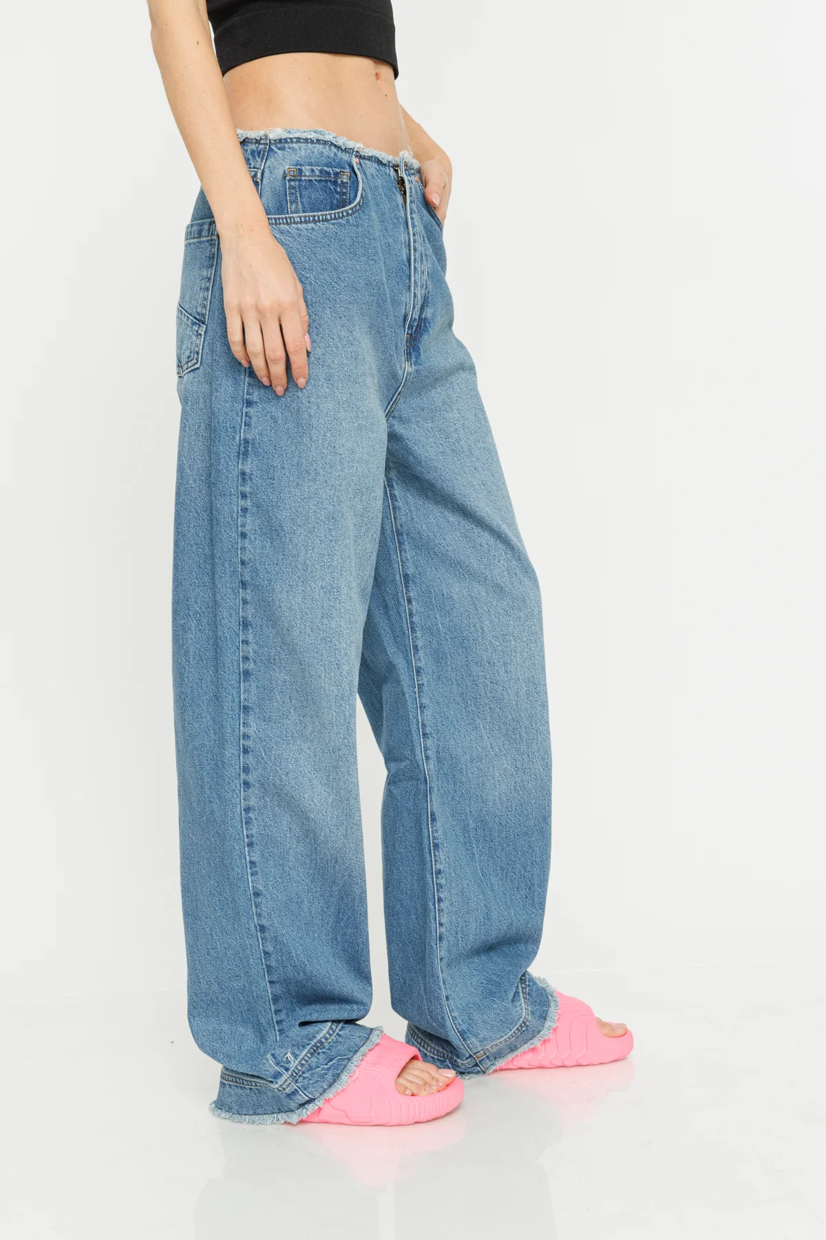ג׳ינס רגל רחבה – תמונה 3
