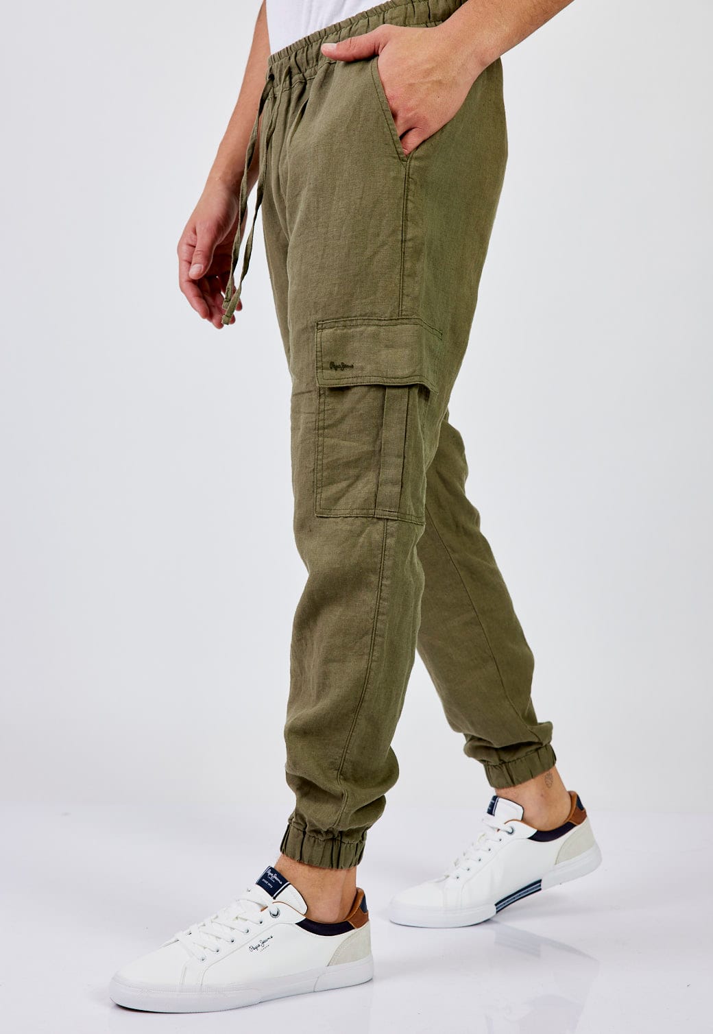 מכנס פשתן ארוך – תמונה 3