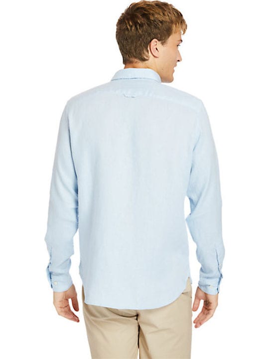 חולצת פשתן מכופתרת – תמונה 2