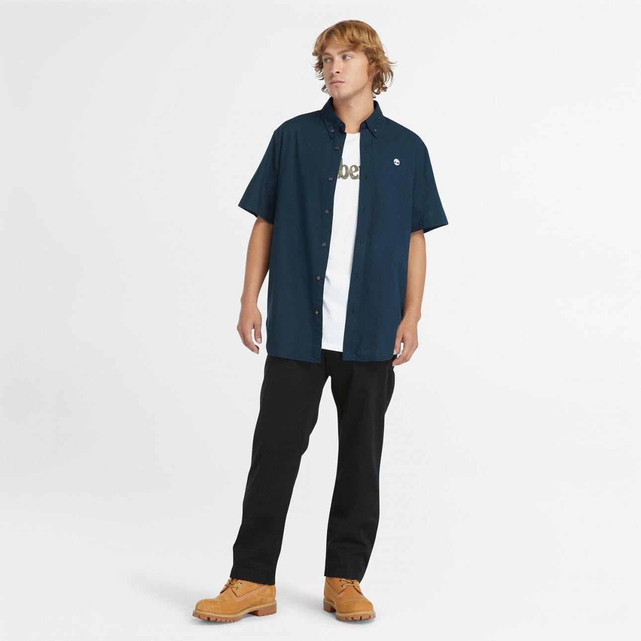 חולצה קצרה מכופתרת – תמונה 2