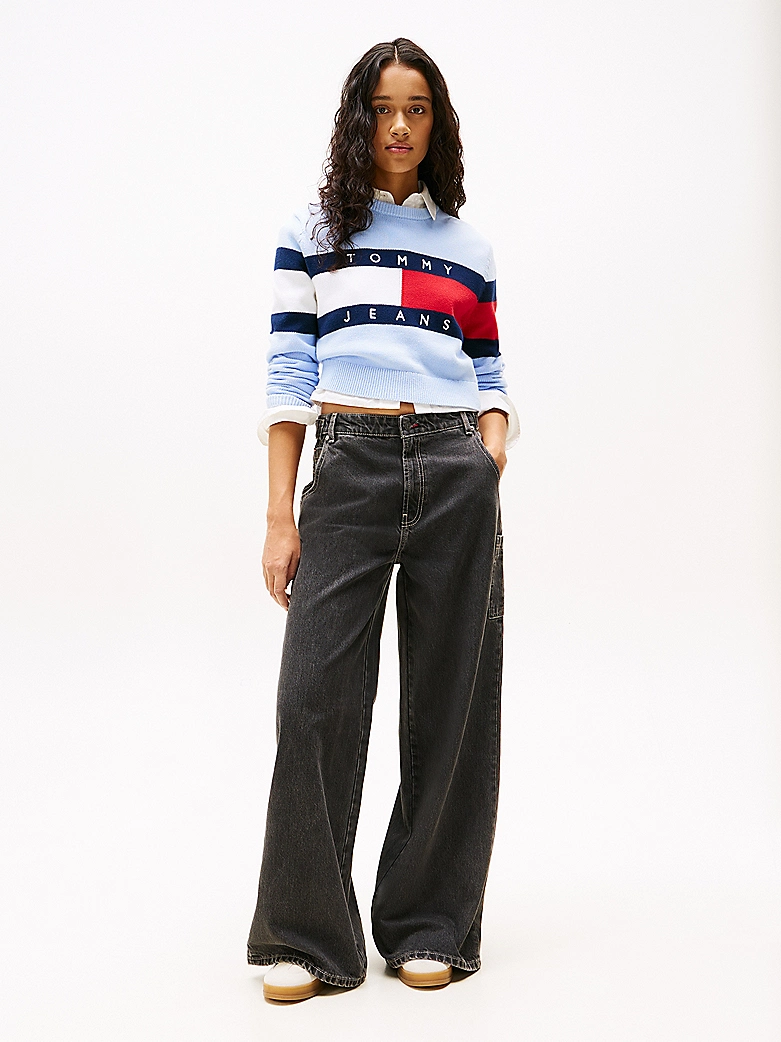 ג’ינס רגל רחבה – תמונה 4