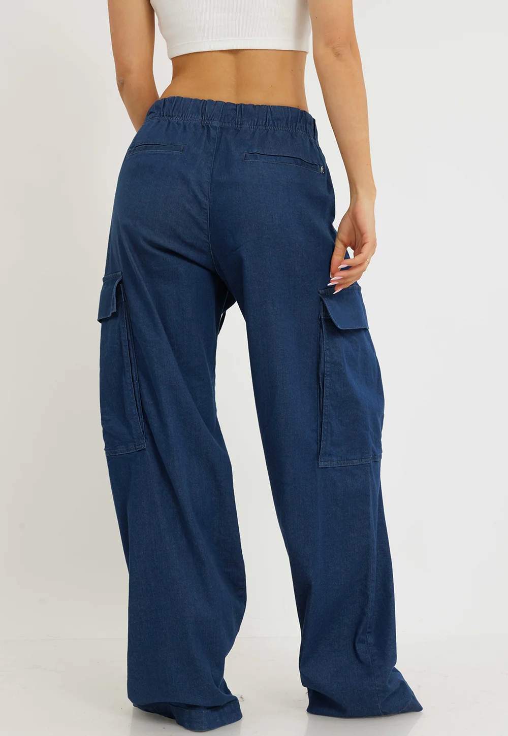 מכנס ג'ינס רחב – תמונה 2