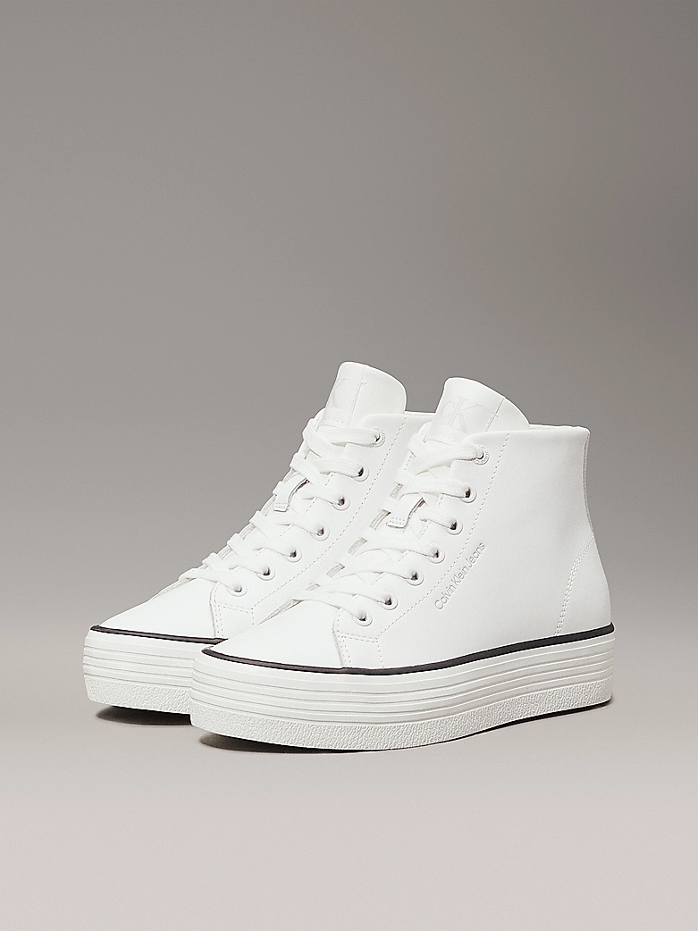 סניקרס עור גבוהה