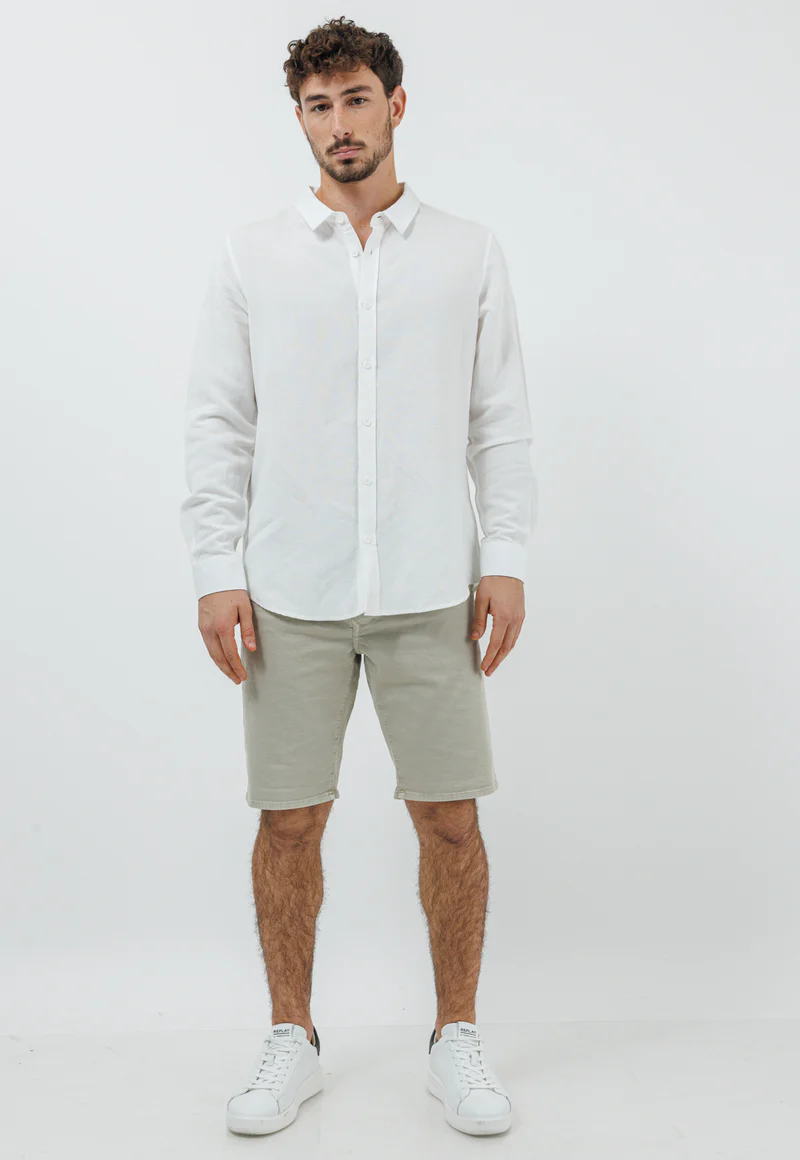 חולצה קצרה מכופתרת – תמונה 4