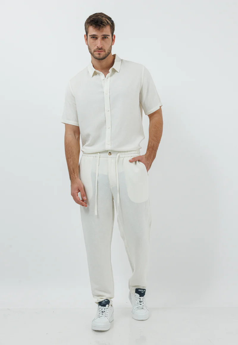 חולצה קצרה מכופתרת – תמונה 4