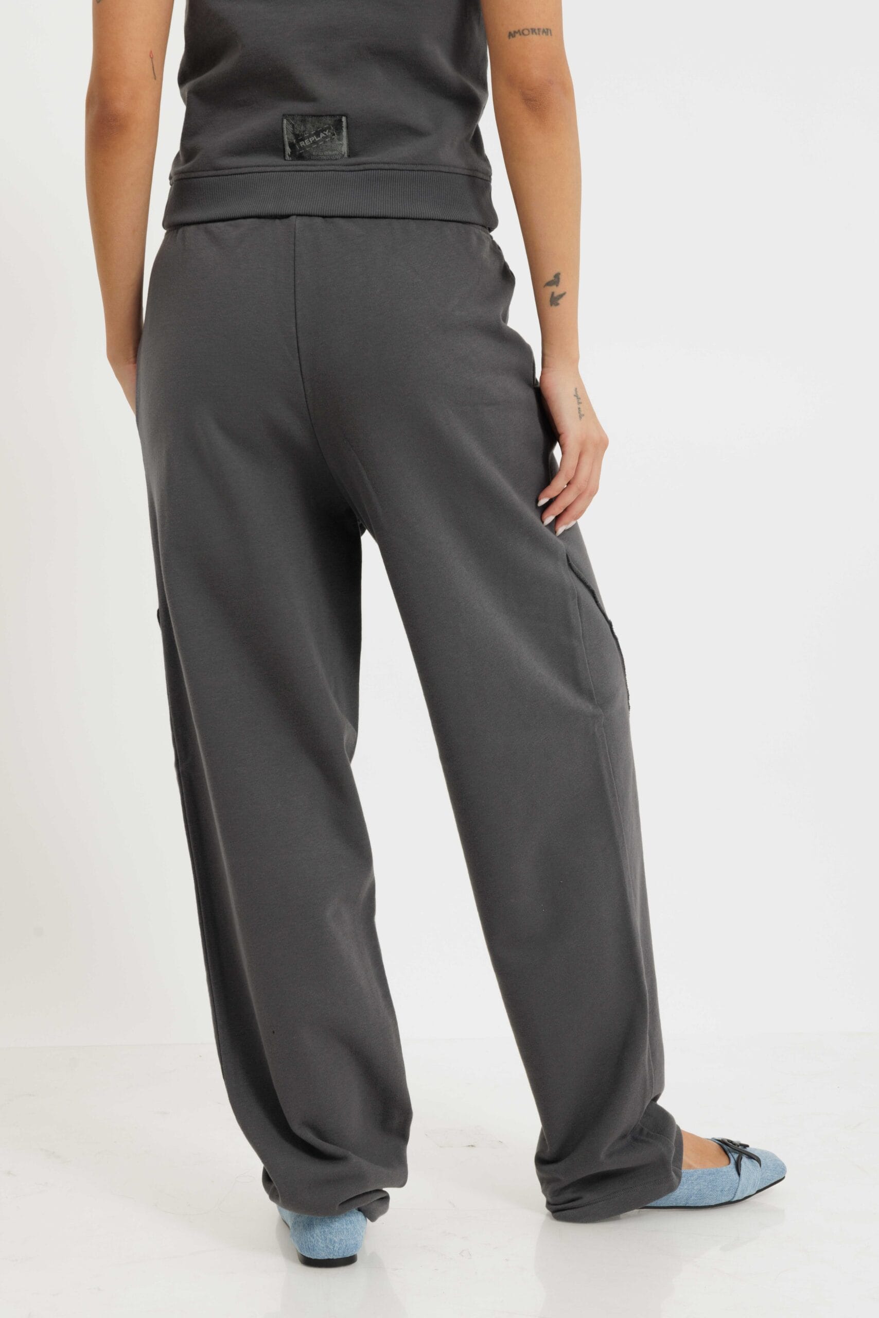 מכנס טרנינג רגל רחבה – תמונה 2