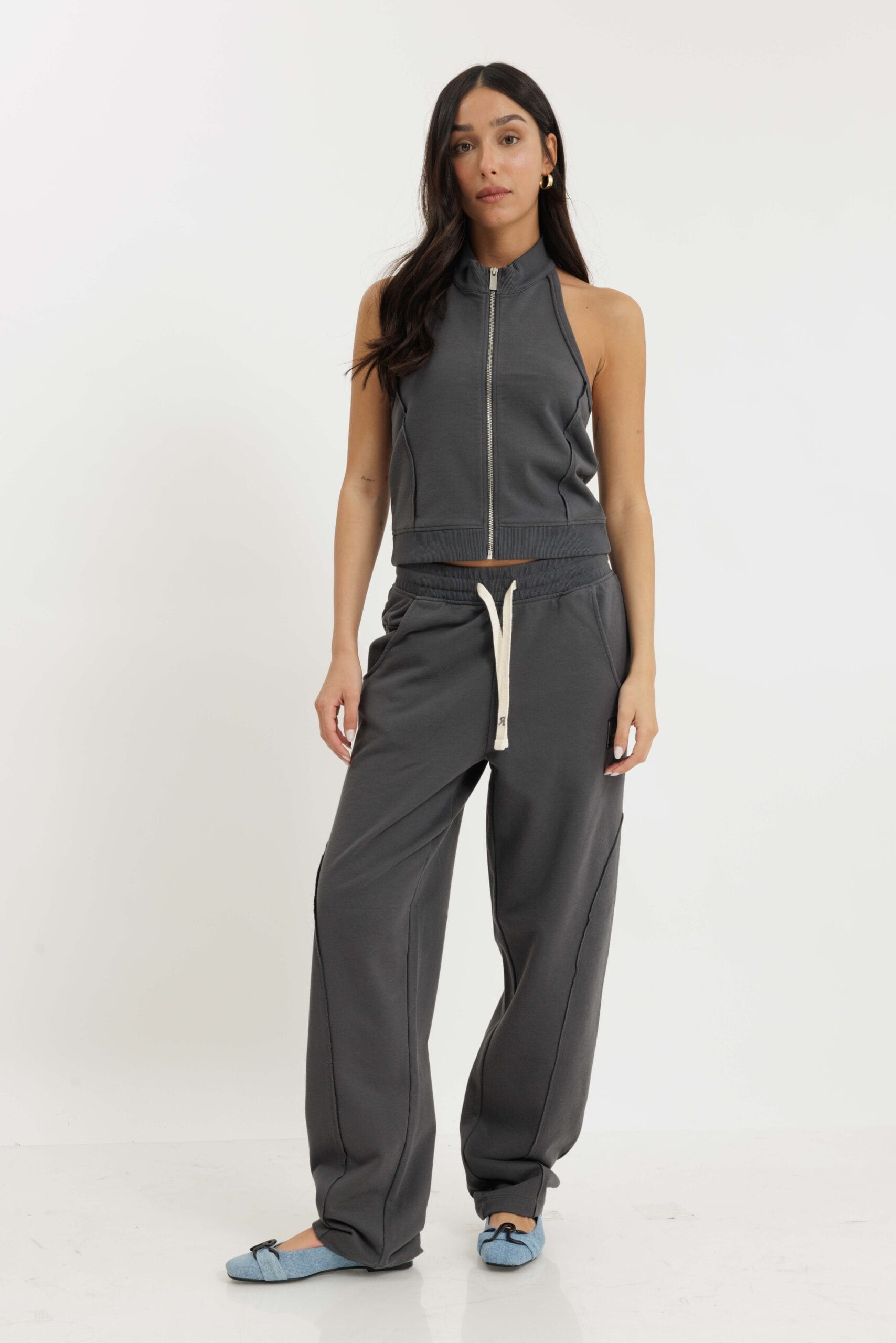 מכנס טרנינג רגל רחבה – תמונה 4