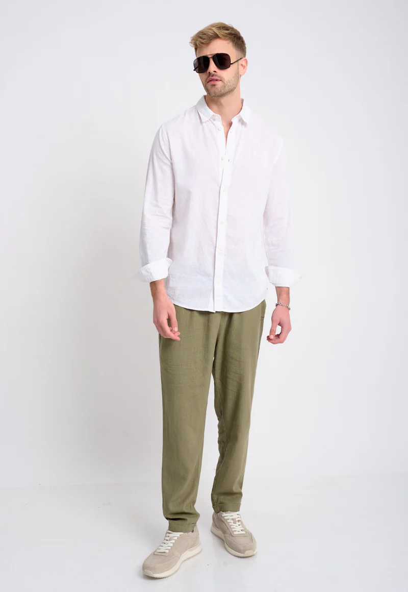 מכנס פשתן ארוך – תמונה 4