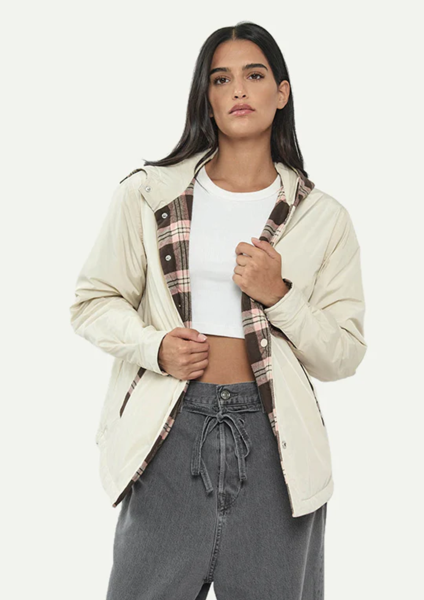 ג׳קט פלאנל דו־צדדי – תמונה 2