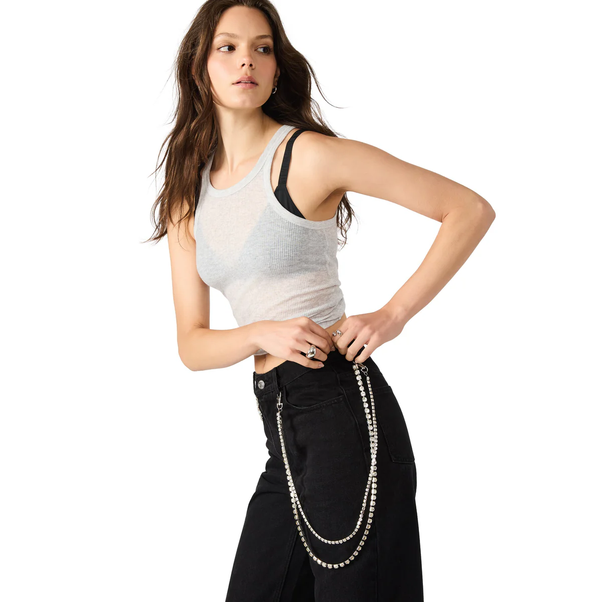 מכנס ג'ינס רחב – תמונה 3