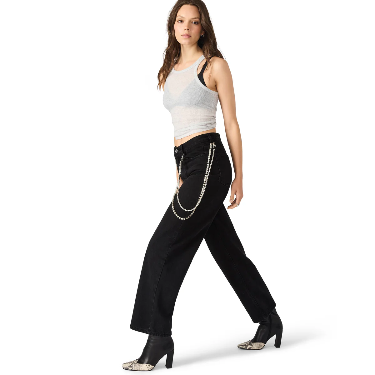 מכנס ג'ינס רחב – תמונה 5