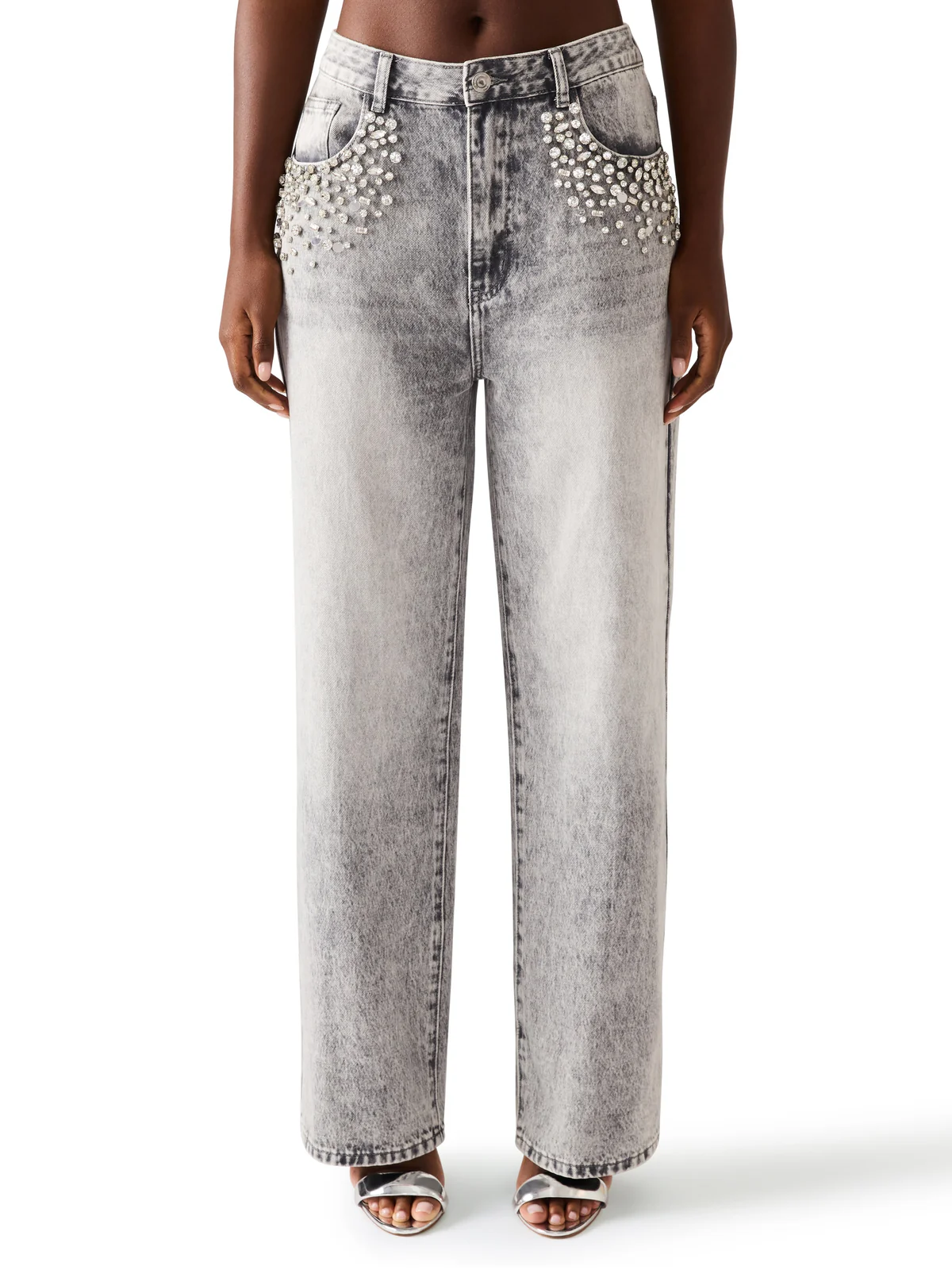 מכנס ג'ינס רחב