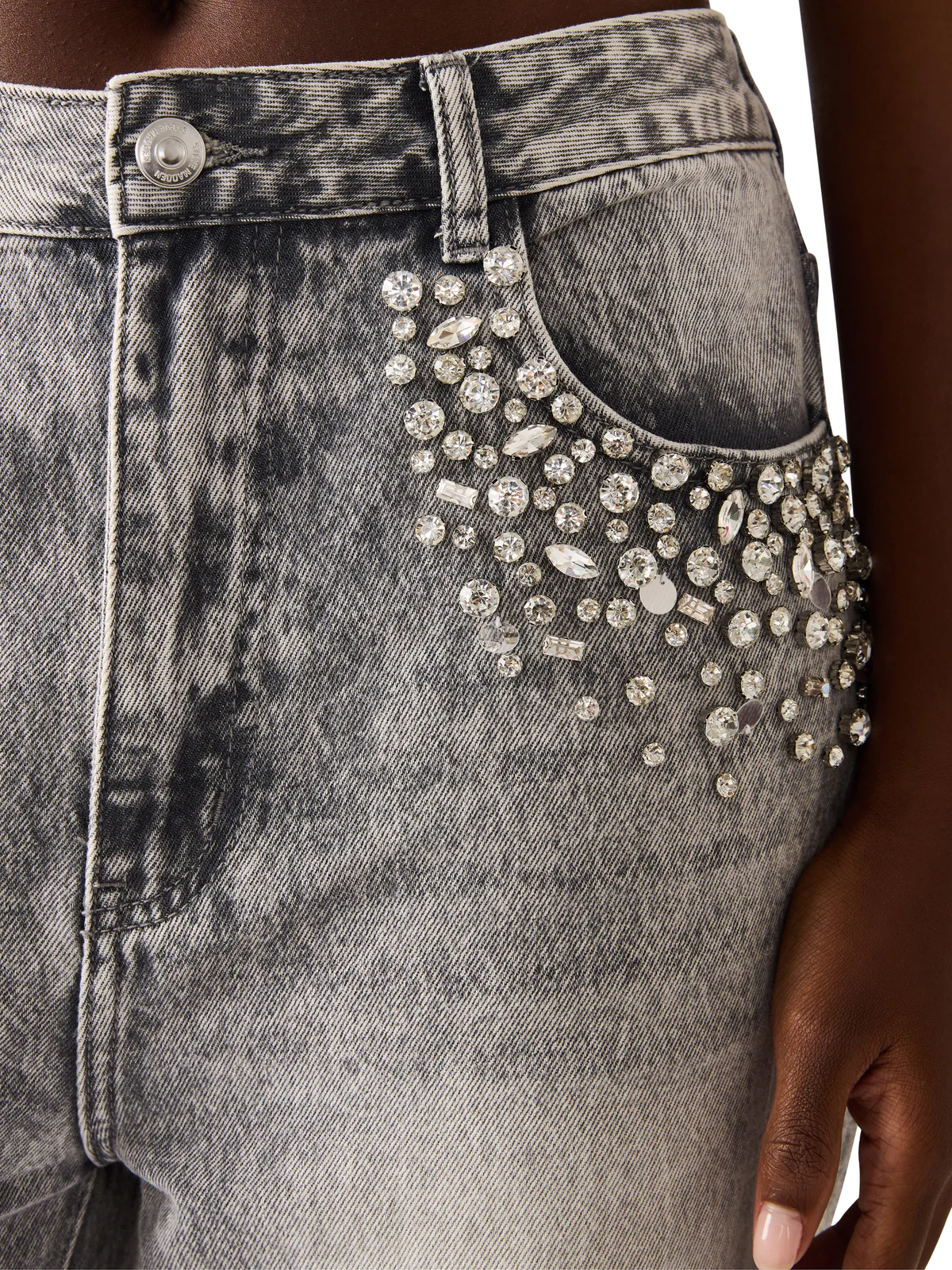 מכנס ג'ינס רחב – תמונה 4