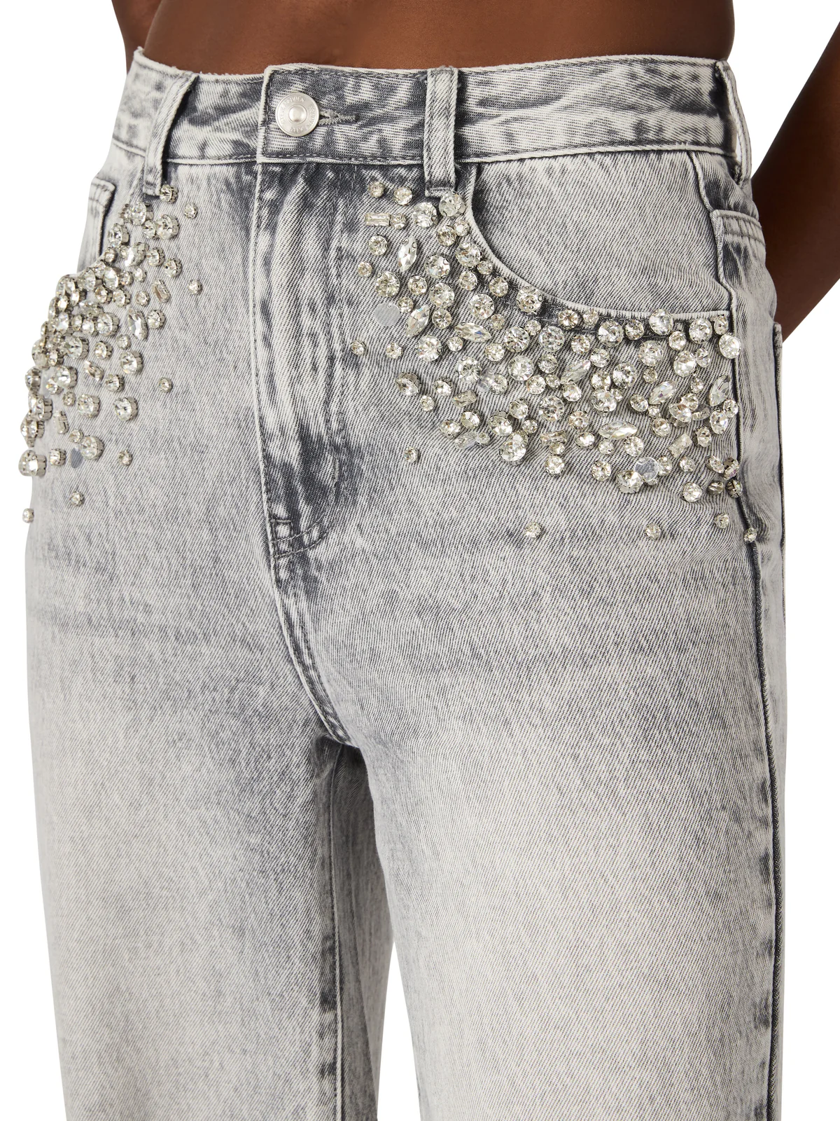 מכנס ג'ינס רחב – תמונה 3